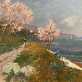 Olynthe madrigali (1887-1950) - coast in bastia. 1918