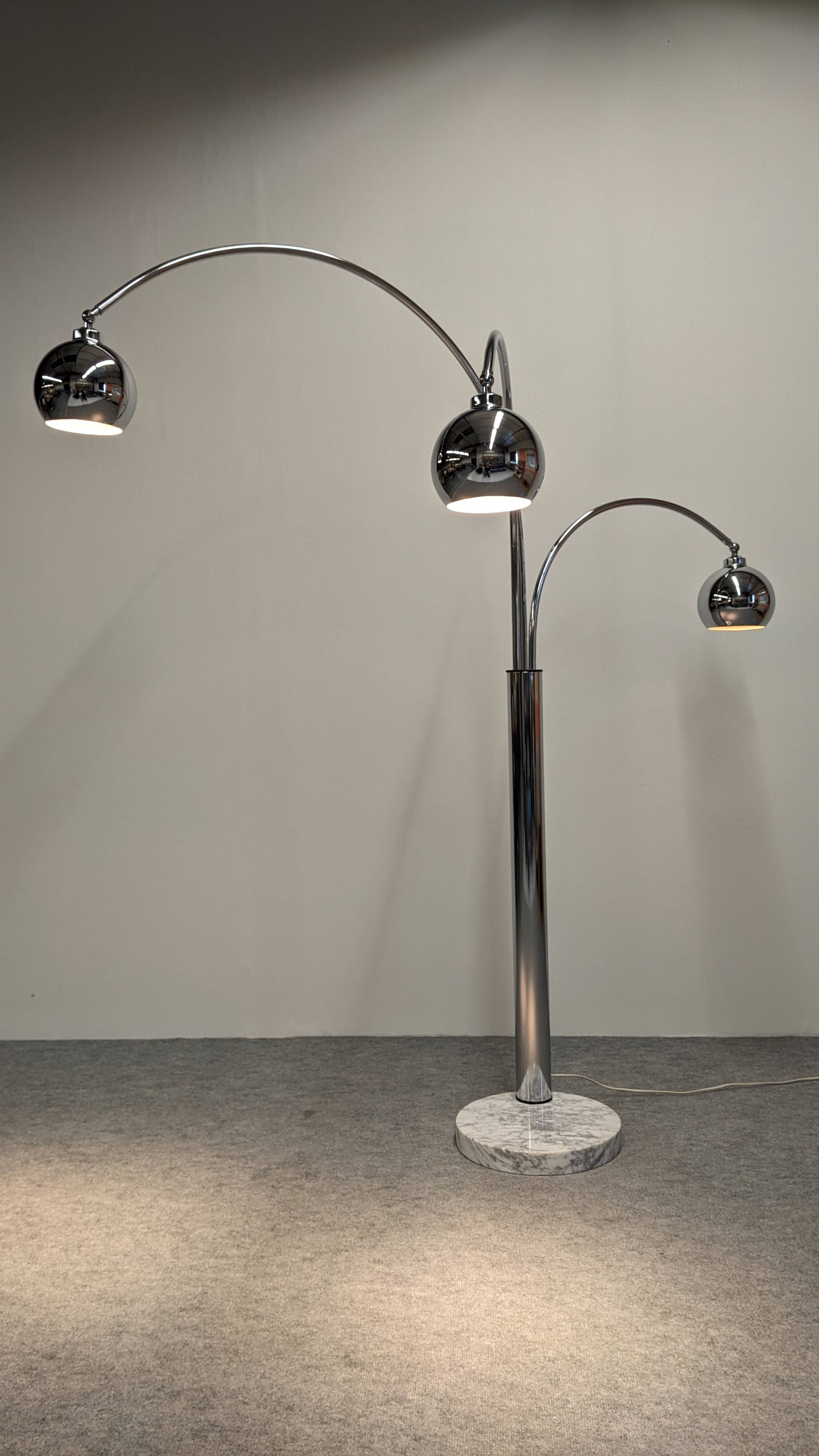 Lampadaire "Muguet" Space Age de Goffredo Reggiani, années 60-70