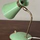 Lampe cocotte diabolo verte design années 60