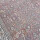Burgundy wool Persian rug Saint Maclou 170x240cm