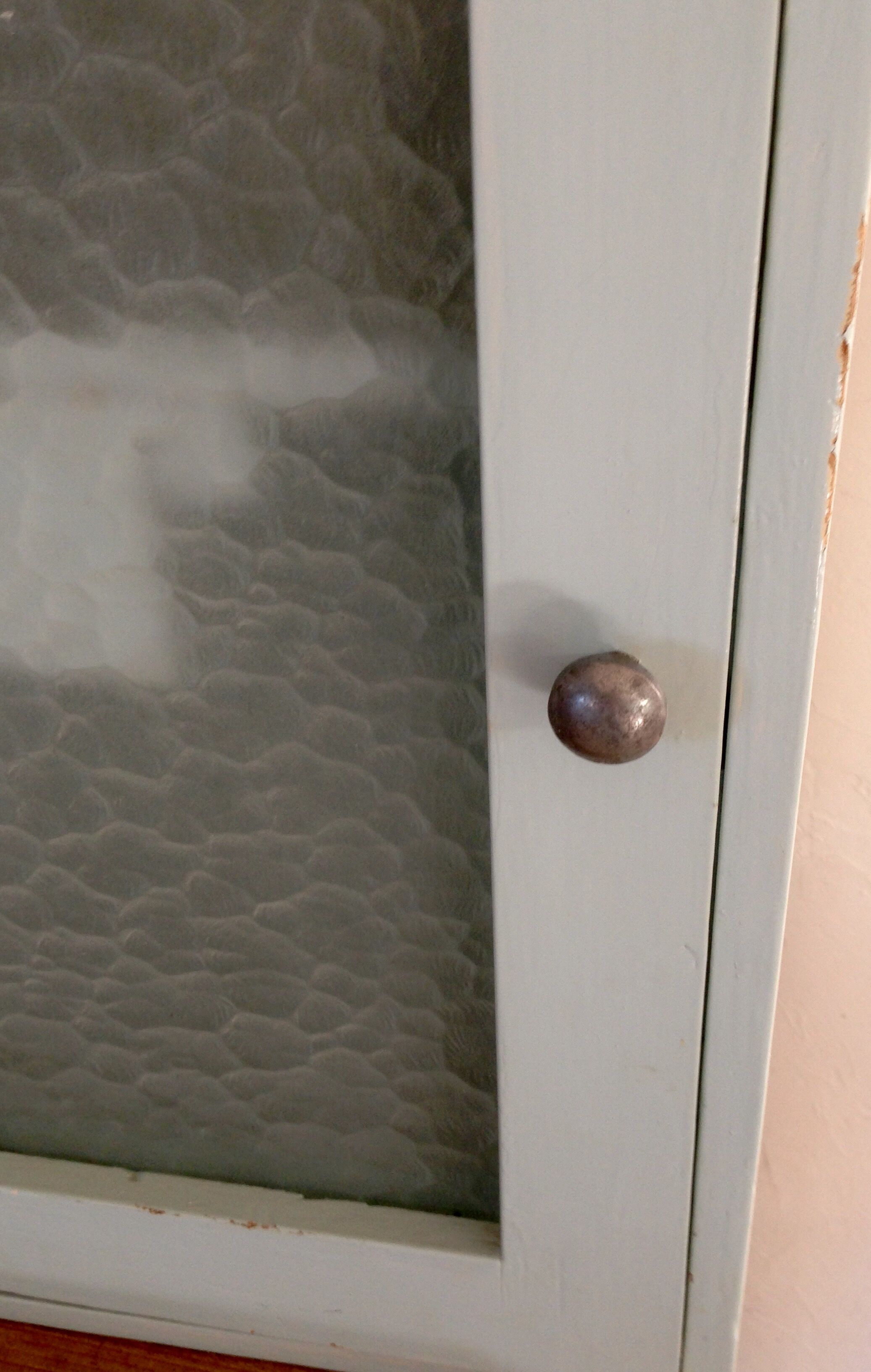 Medicine Cabinet glass wood of the 1950s