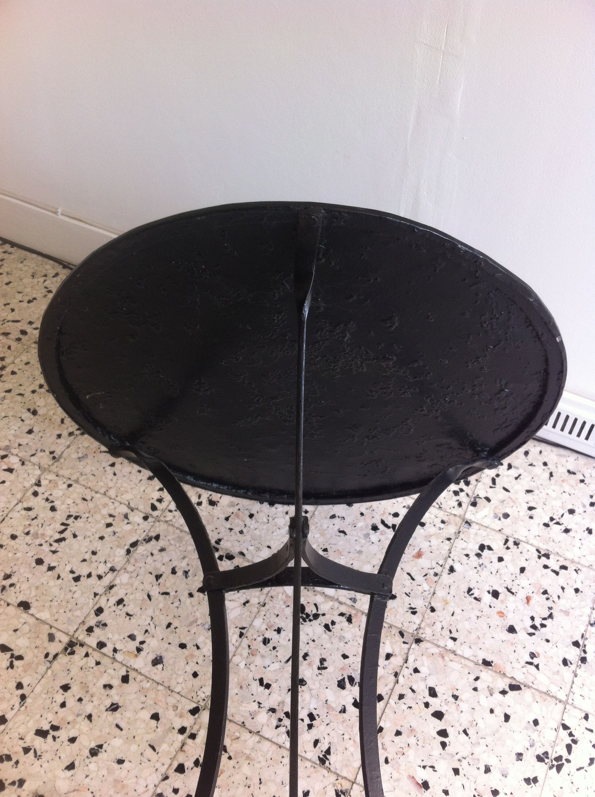 Wrought iron healing