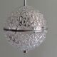 Spherical suspension in cut glass, Belgium 1960-1970