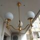 60'S vintage brass chandelier, Cherubin