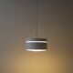 Big Danish Space Age pendant lamp / 1970s / Mid-century modern design / White