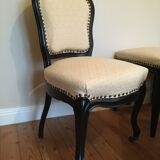 Fauteuils et 2 tabourets Napoleon III