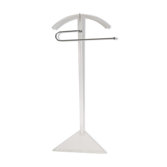 Floor hanger - butler, plexi glass, italy 1970s