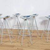 Model Jamaica Bar Stools by Pepe Cortés for Amat, 1990s, Set of 6