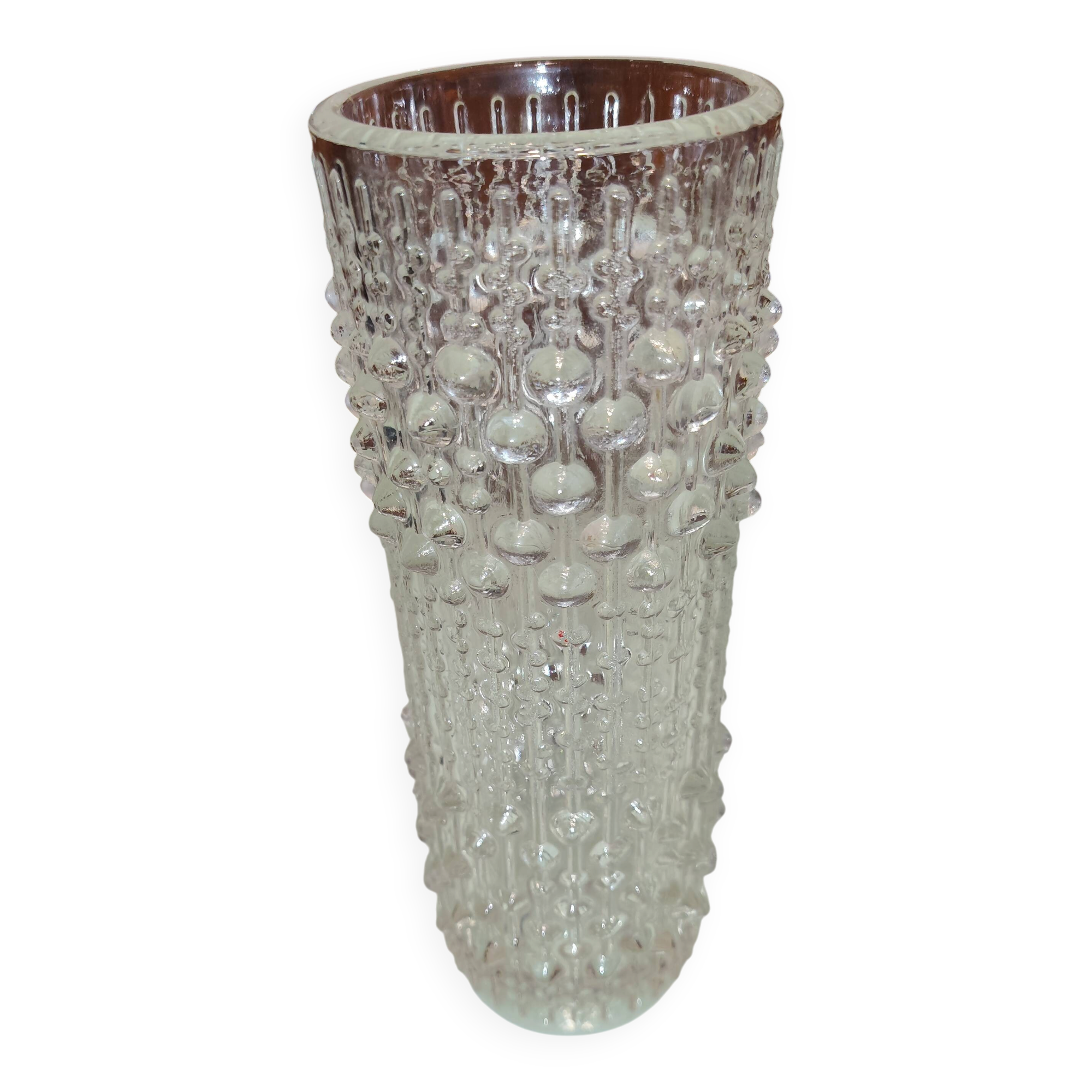 Vase Vintage Sklo Union