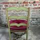 Pair of provençal straw armchairs late nineteenth