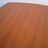 Scandinavian dining table extendable teak by Henry Walter Klein