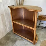 Vintage rattan bar