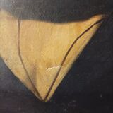 Huile sur toile portrait d'un homme ecole anglaise XIXème