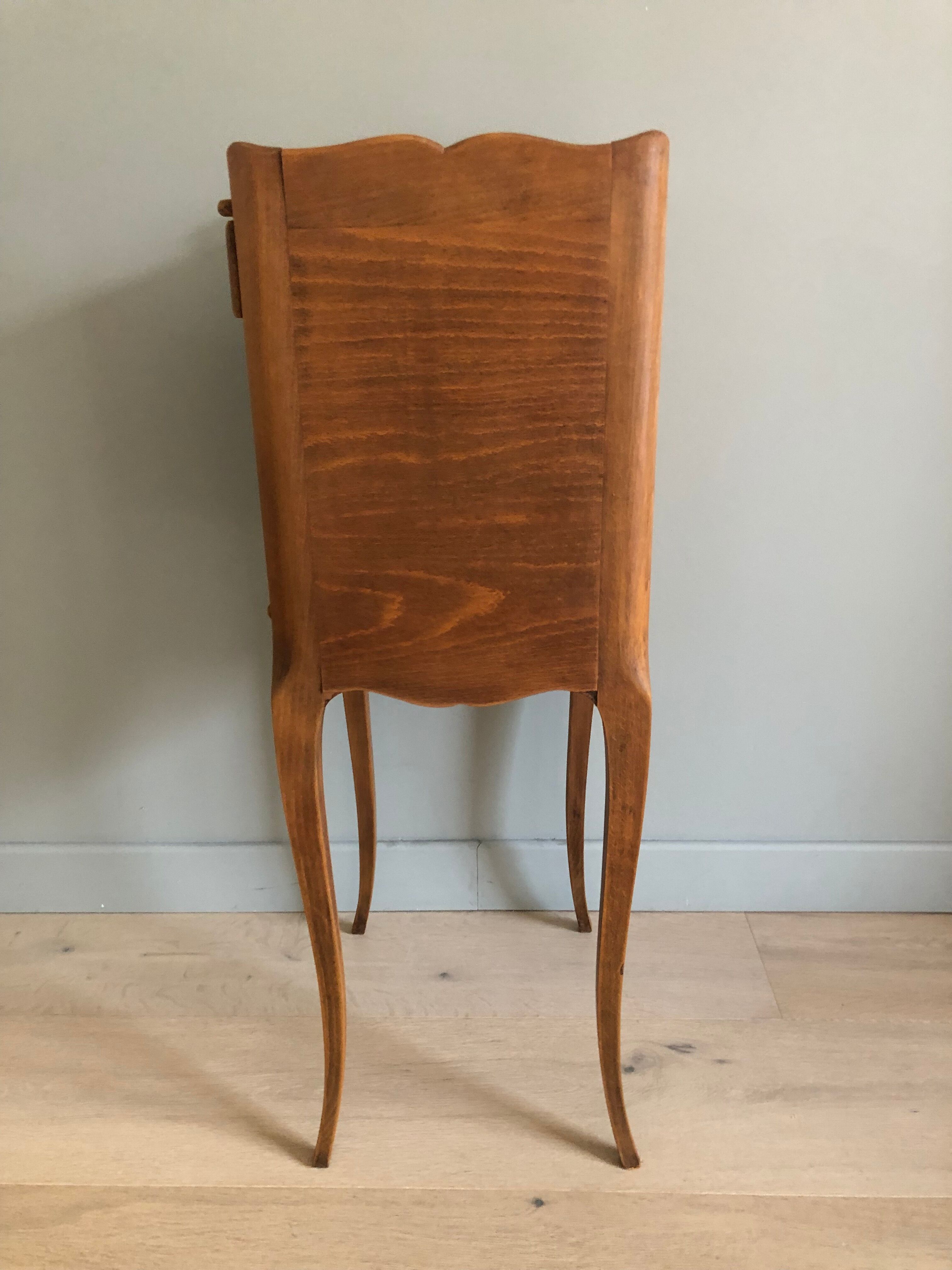 Louis XV style bedside in cherry