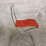 Lot de 6 chaises pliables par Mercello Cuneo pour Mobel Italia, 1970