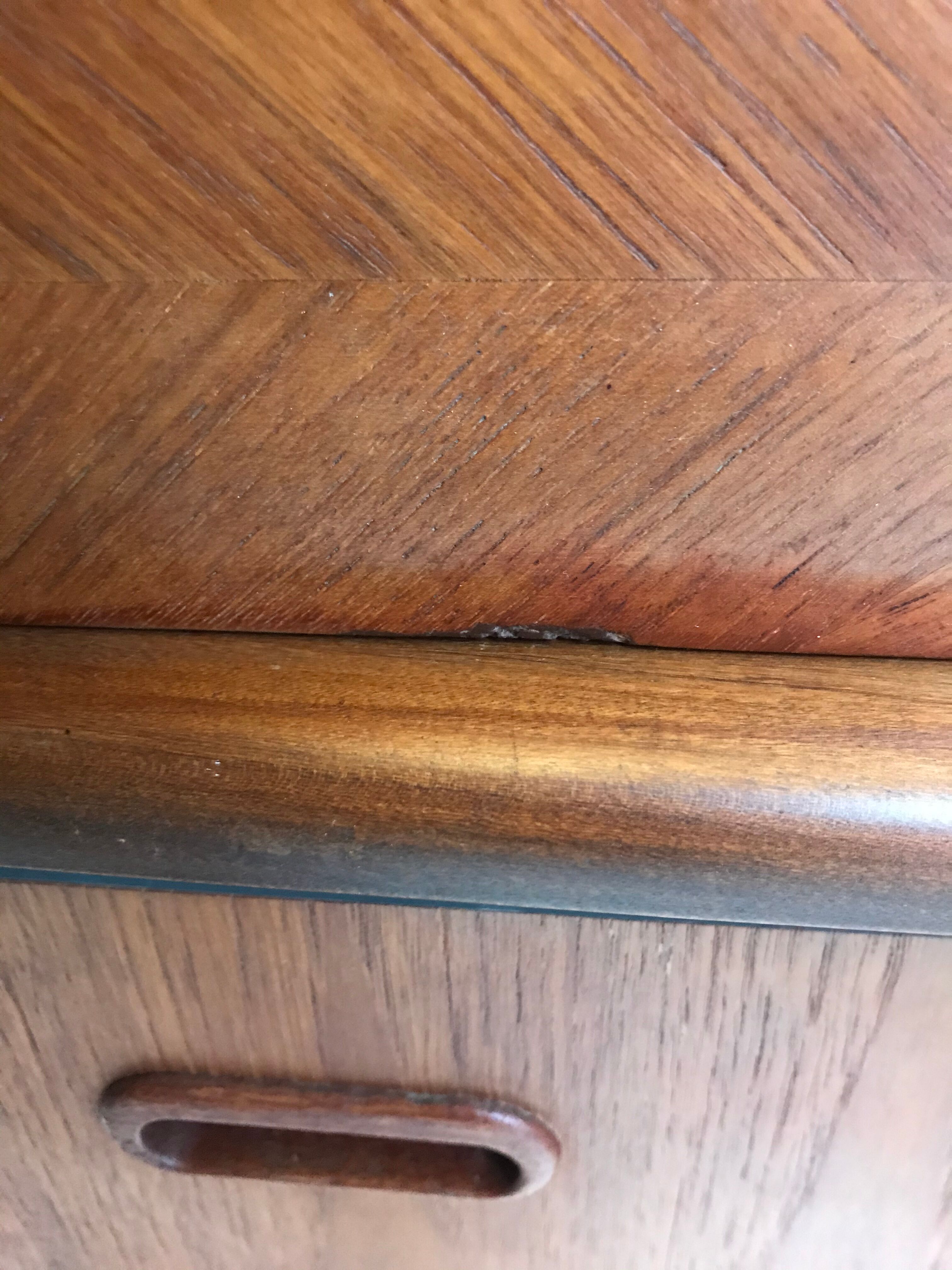 Scandinavian cylinder secretary egon ostergaard