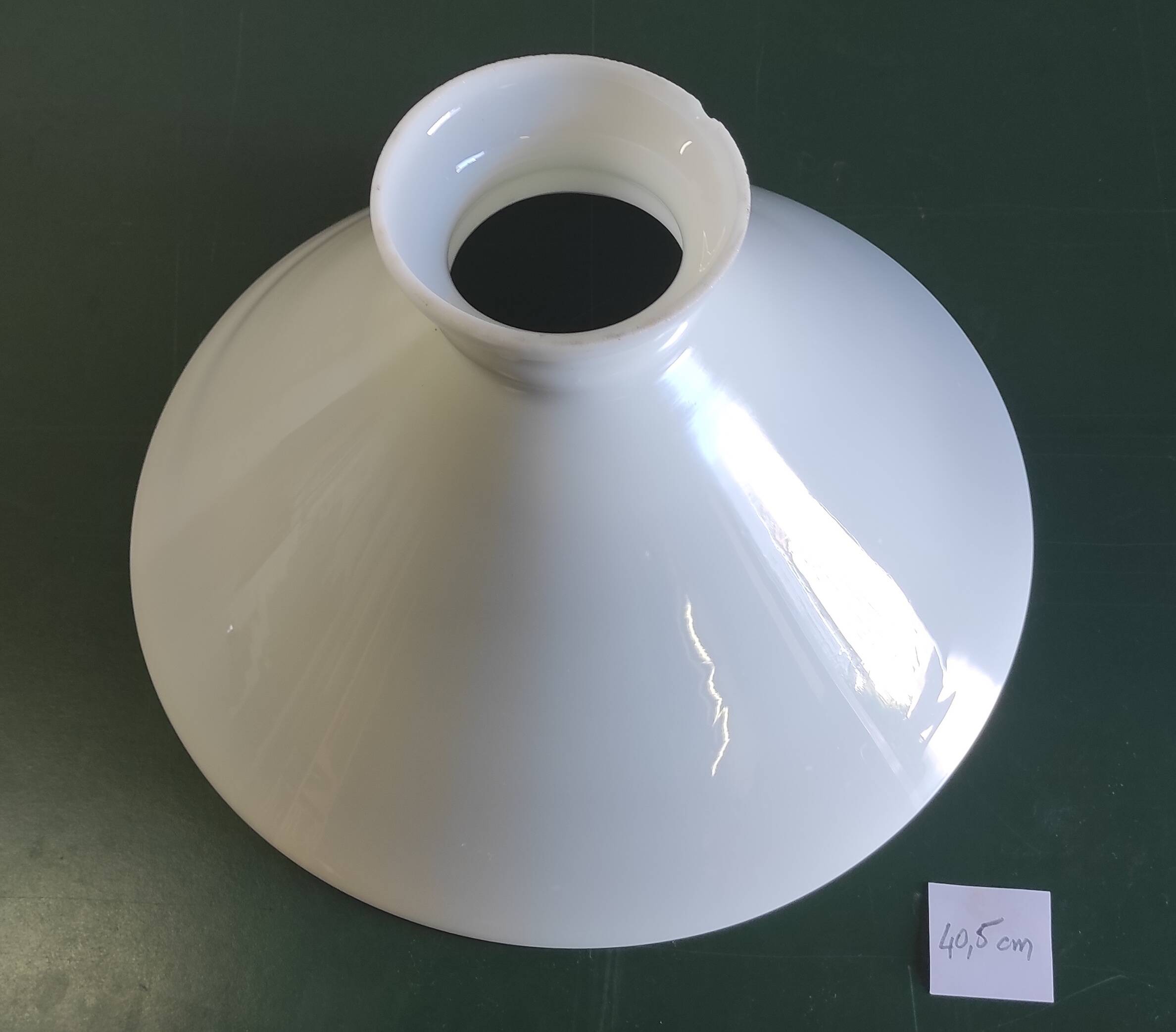 Set of 3 opaline lampshades - early 20th century