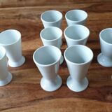 Lot mocha cups coffee china france
