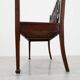Belgium art deco bench in oak wood 1920s