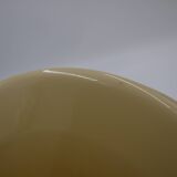 Abat-jour en verre jaune