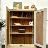 Old hosiery cabinet
