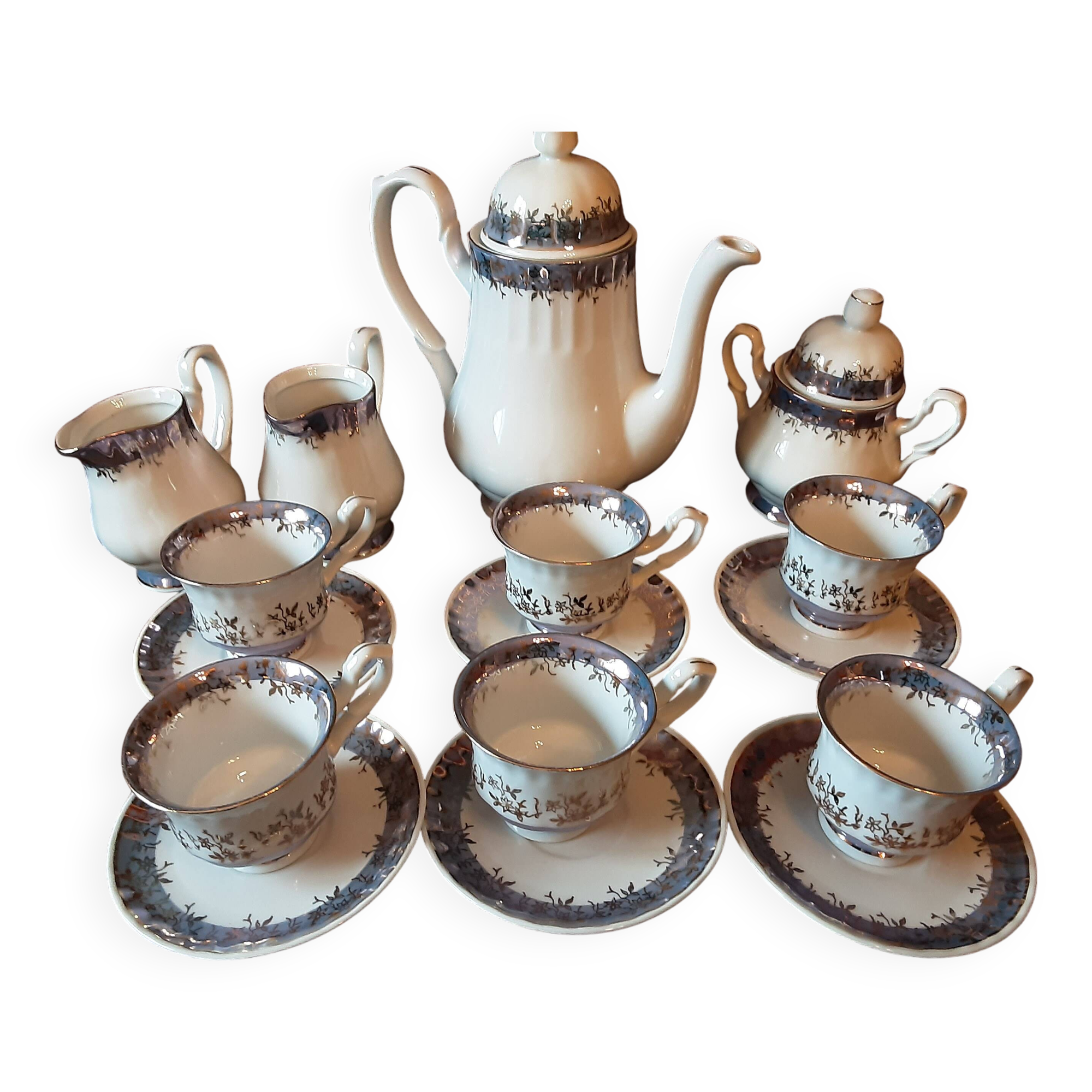 Service à café porcelaine