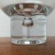 Vintage Italian glass bubble vase