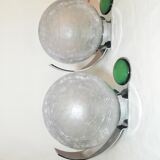 Paire d’appliques en verre de Murano