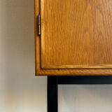 Vintage Danish cabinet oak