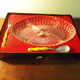 Vintage serving dish with aperitif, appetizers with its 2 serving accessories, original box