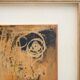 Giovanni Battista de Salvo, Composition, Ink on Masonite, 1950s, framed