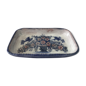 Cazaux Biarritz enameled ceramic bowl, 1980