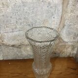 60s glass vase