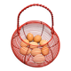 Metal salad basket: vintage