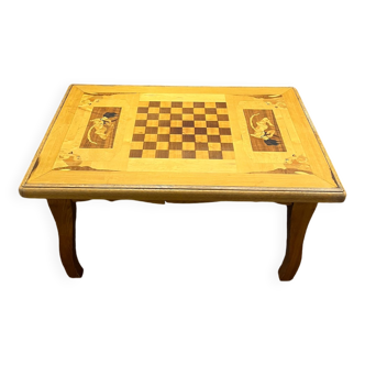 Ciamarone marquetry coffee table