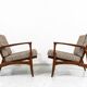 Mid Century Armchairs, Denmark, 60s, Set Of 2
