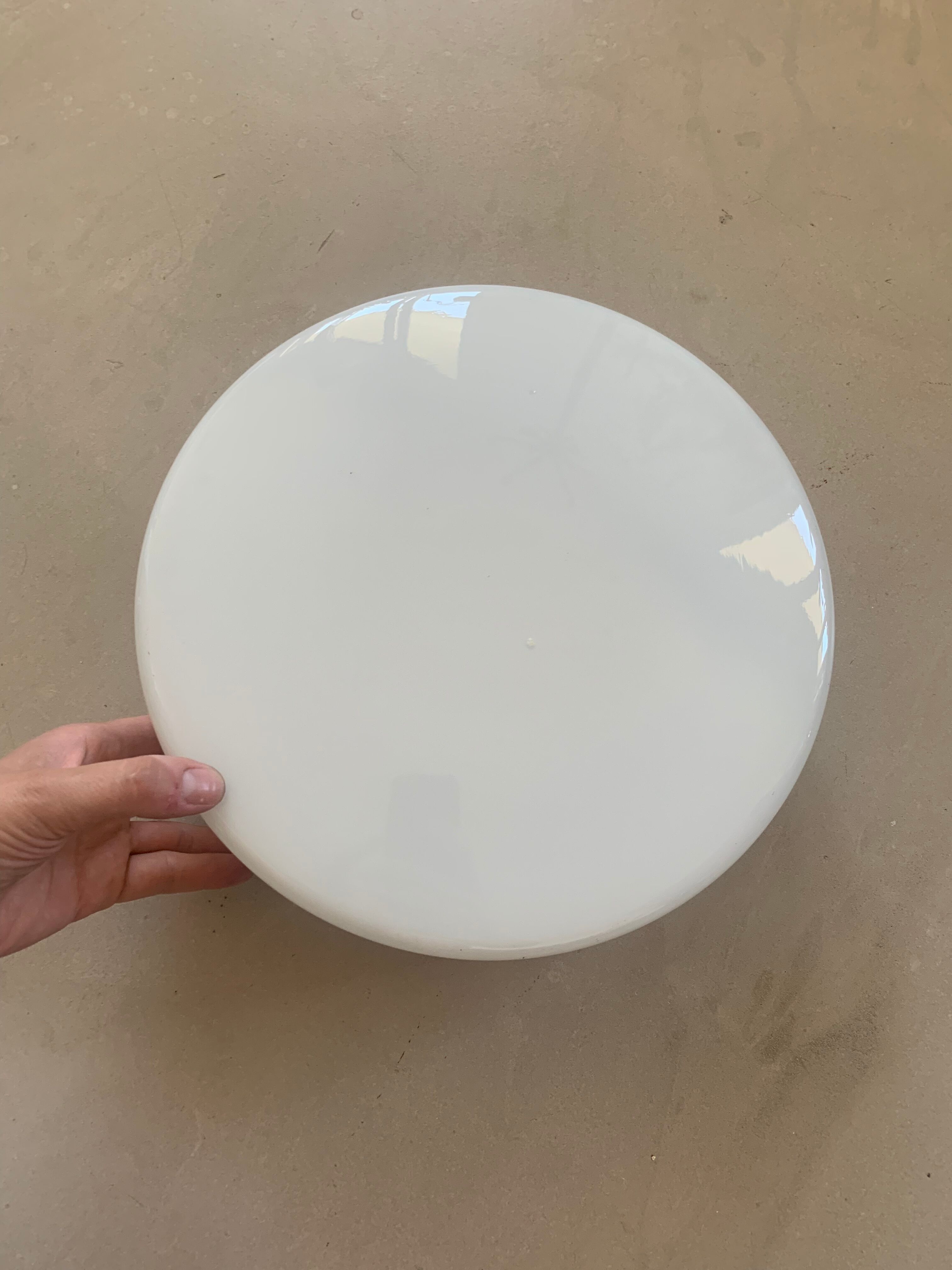 Ceiling lamp opaline D28cm