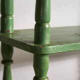 Ancien meuble de cuisine vert émeraude (vers 1920)
