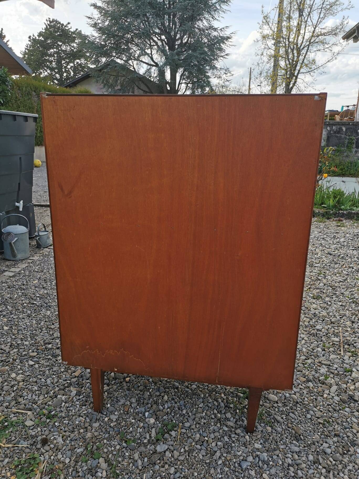 Vintage teak secretary, mid-century