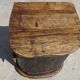 Small wooden canoe furniture, solid teak