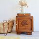 Chevet petit meuble caisson art déco bois