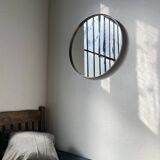 Round chrome mirror from the 50s