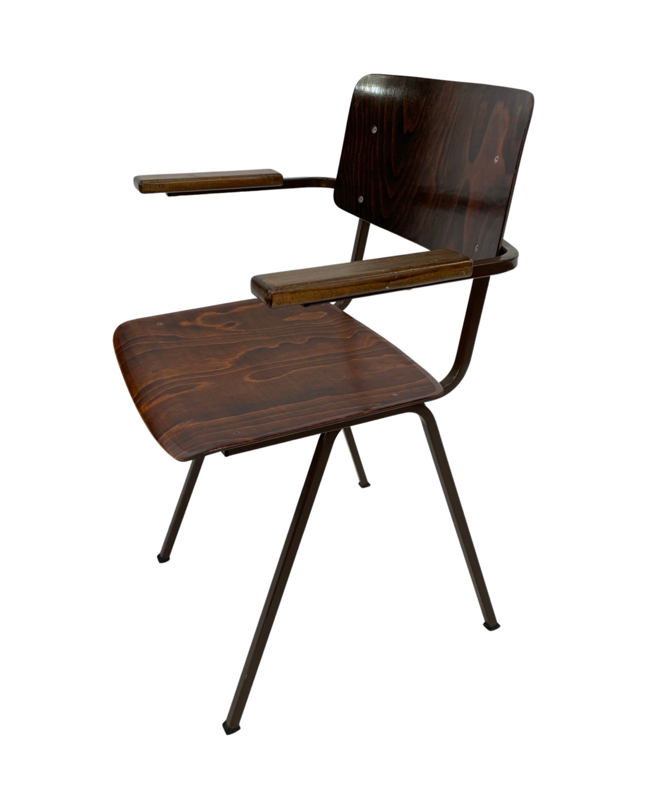Chaises vintage school années 1960 Eromes