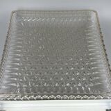 XXL 1960s/70s Plastic Ceiling Lamp by Ridi Leuchten Germany
