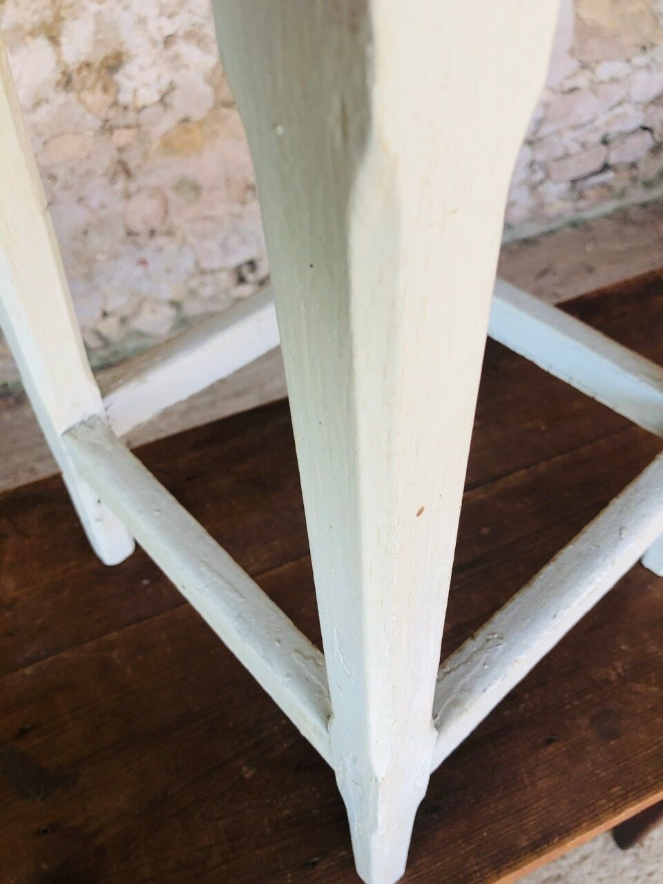 Vintage oak farmhouse stool Circa 50