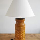 Ceramic lamp Scheurich circa 50s