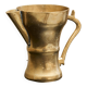 Antique brass jug, 19th century.