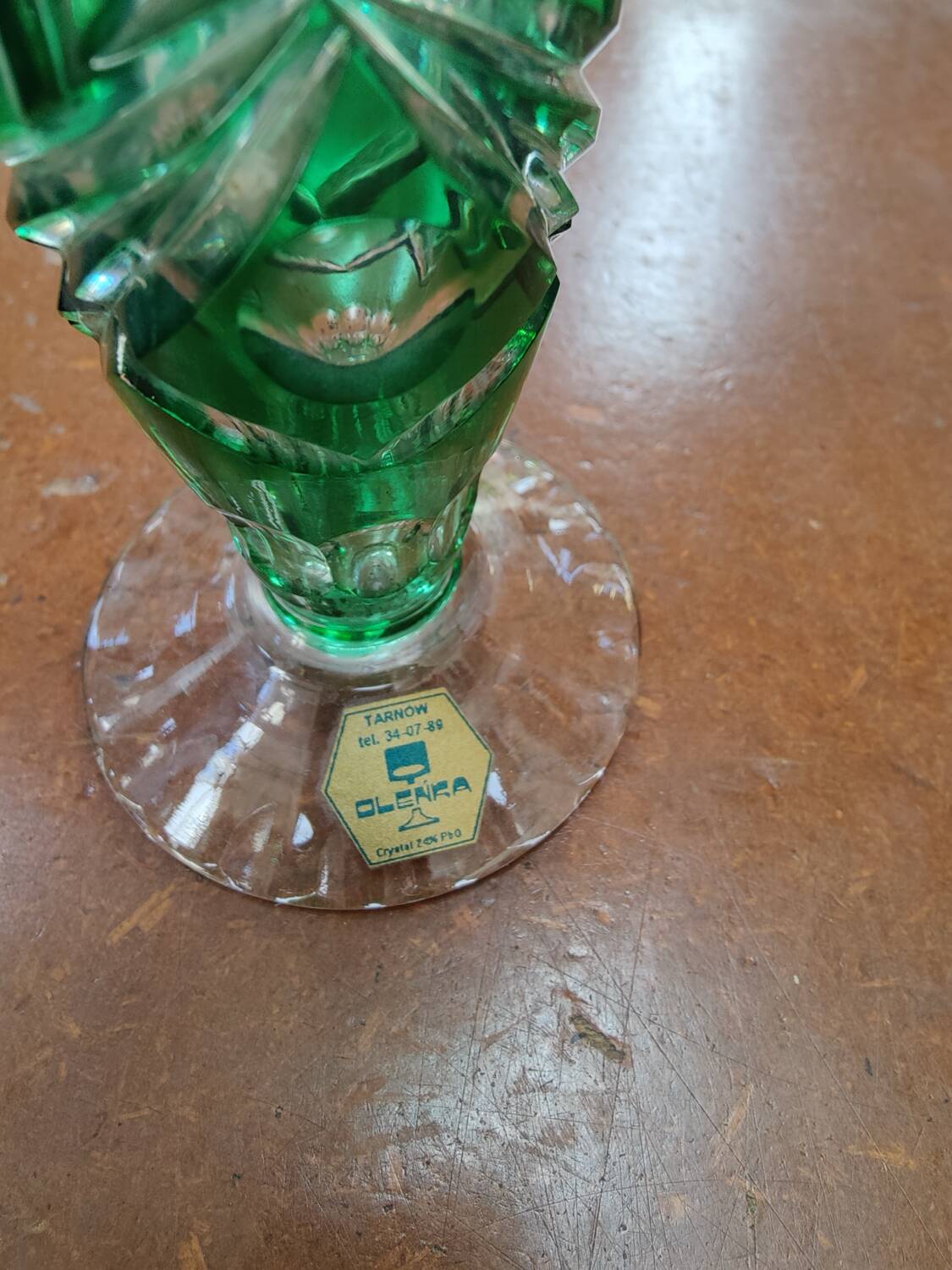 Olenka crystal vase