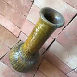 TAMEGROUTE POTTERY VASE IN GLAZED TERRACOTTA