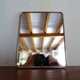 Vintage barber mirror 22 cm x 18 cm